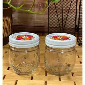 Kerr Canning Glass Storage Jar (set-2pc)